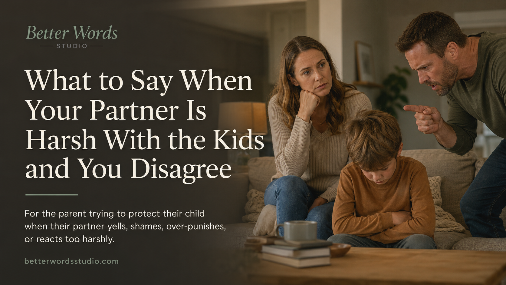 Parenting guide cover for responding when discipline feels too harsh